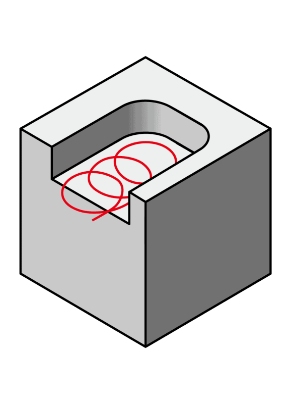 Фреза квадратная концевая Серии ST-UPD HRC68