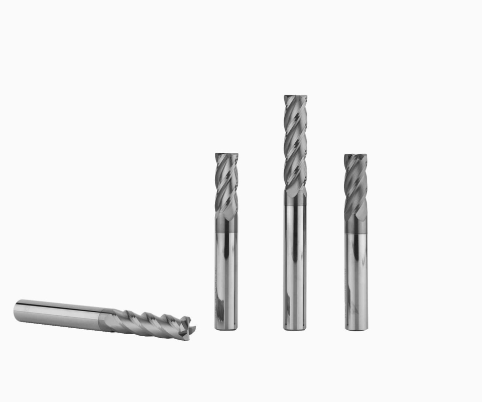 Фреза угловая радиусная концевая HRC45