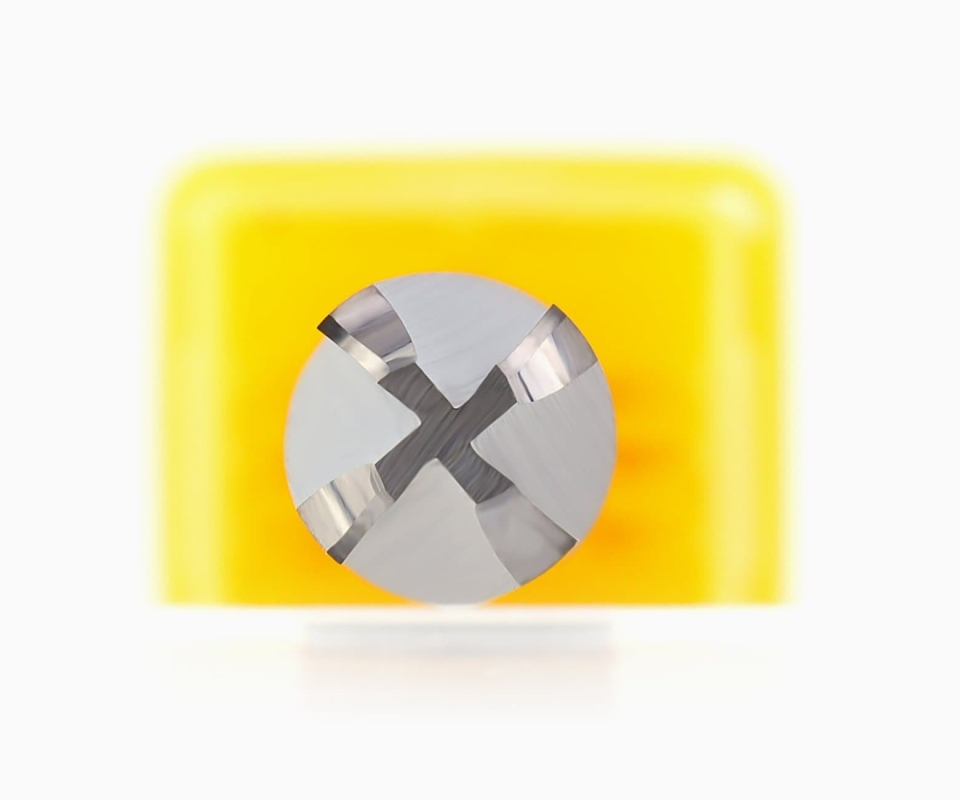 Фреза концевая для скругления углов для алюминия HRC55