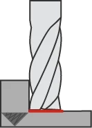 Сверло центровочное из карбида для алюминия HRC55