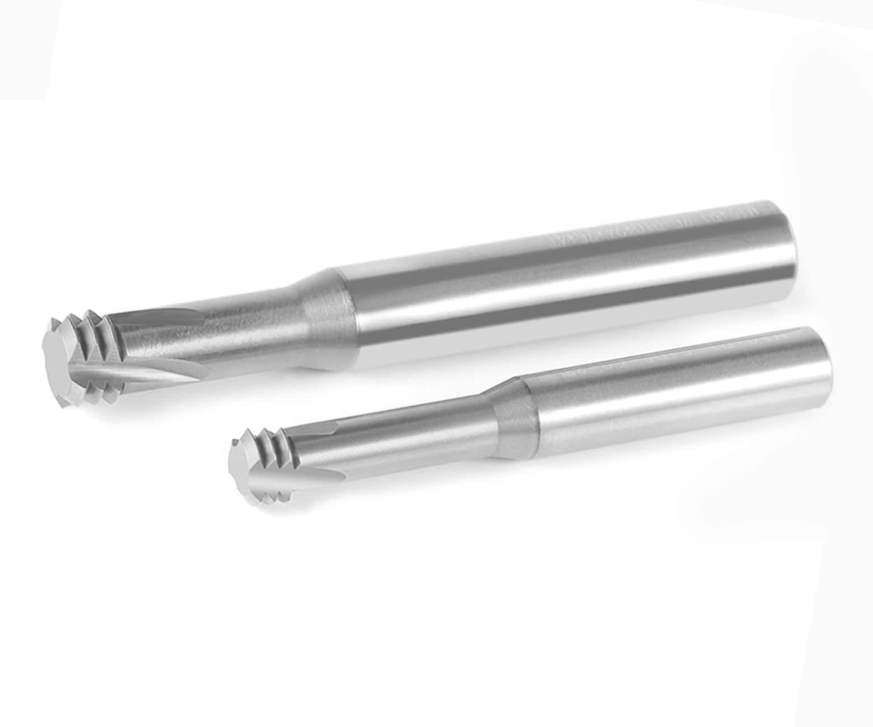 Фреза для резьбы с 3 рядами для алюминия
