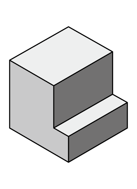 Фреза твердосплавная угловая радиусная концевая HRC 70