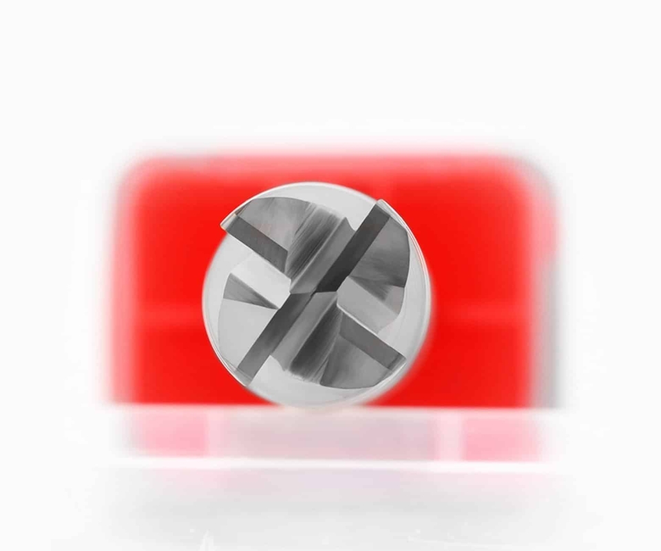 Фреза угловая радиусная концевая HRC45