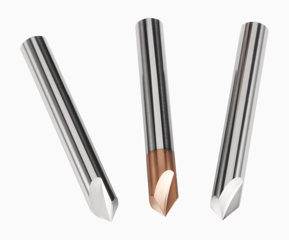 Фреза концевая фасочная HRC55