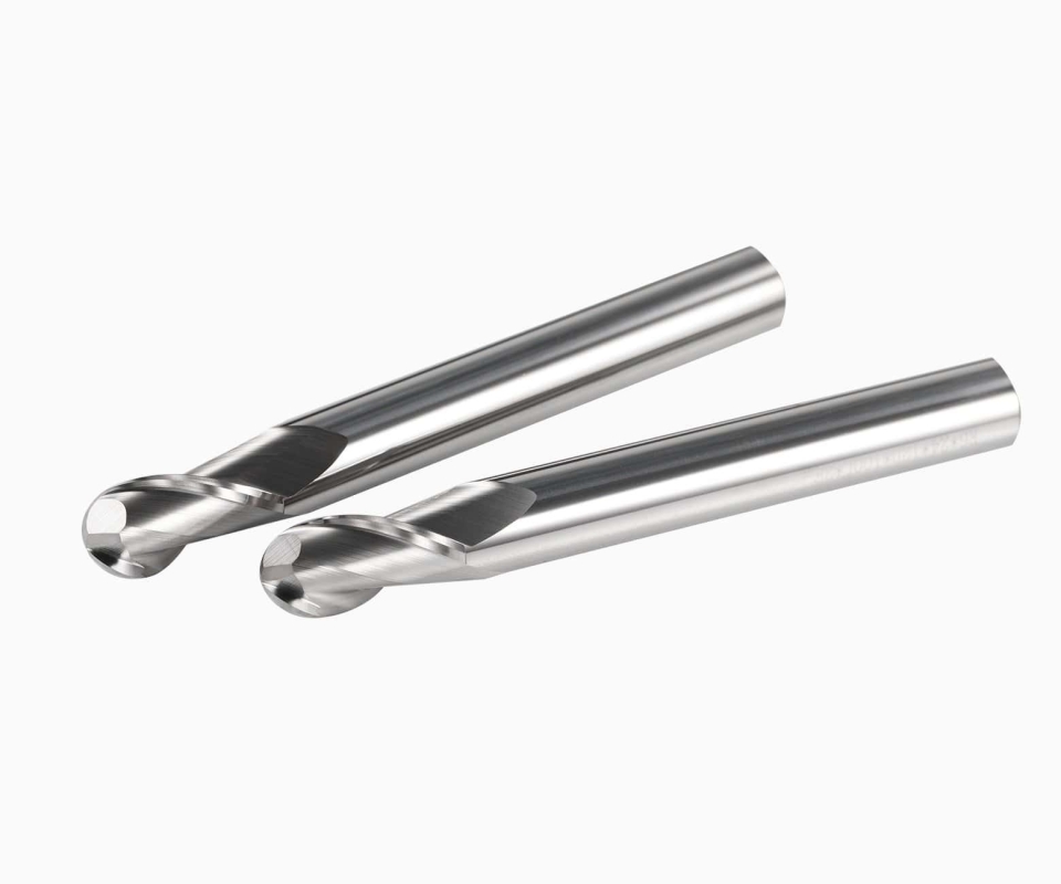 Фреза шаровая концевая для аллюминия HRC55